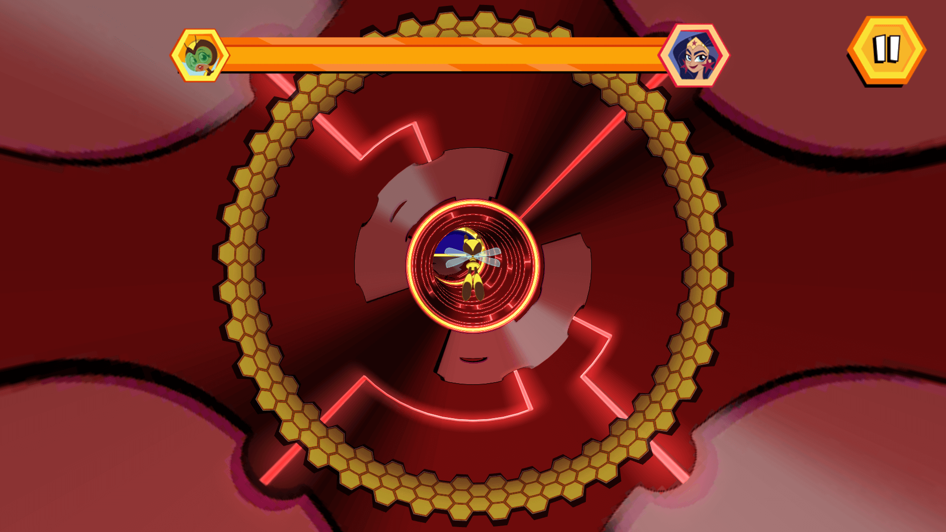 Bumblebee Robot Rescue game – DC Super Hero Girls online adventure1
