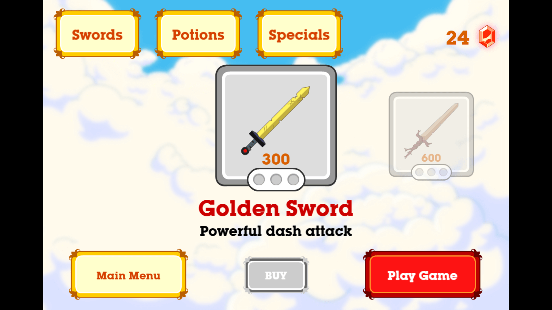 Fionna Fights game – Fionna attacking flying monsters with her sword1