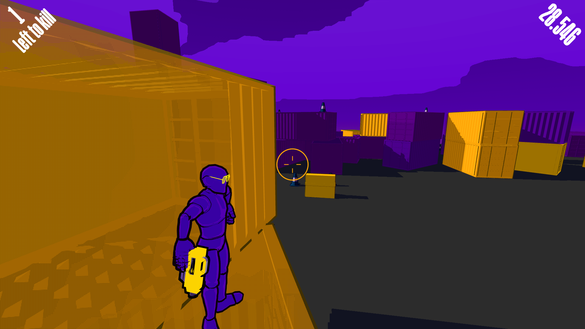Player character fighting waves of enemies in Killover survival game1