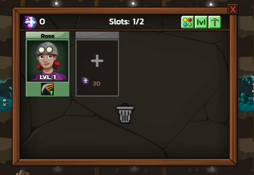 Mr. Mine buy item