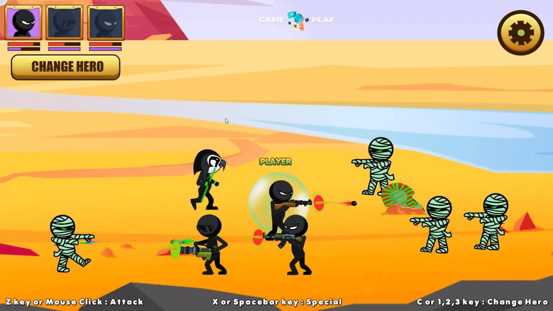 Stickman Team Force 2