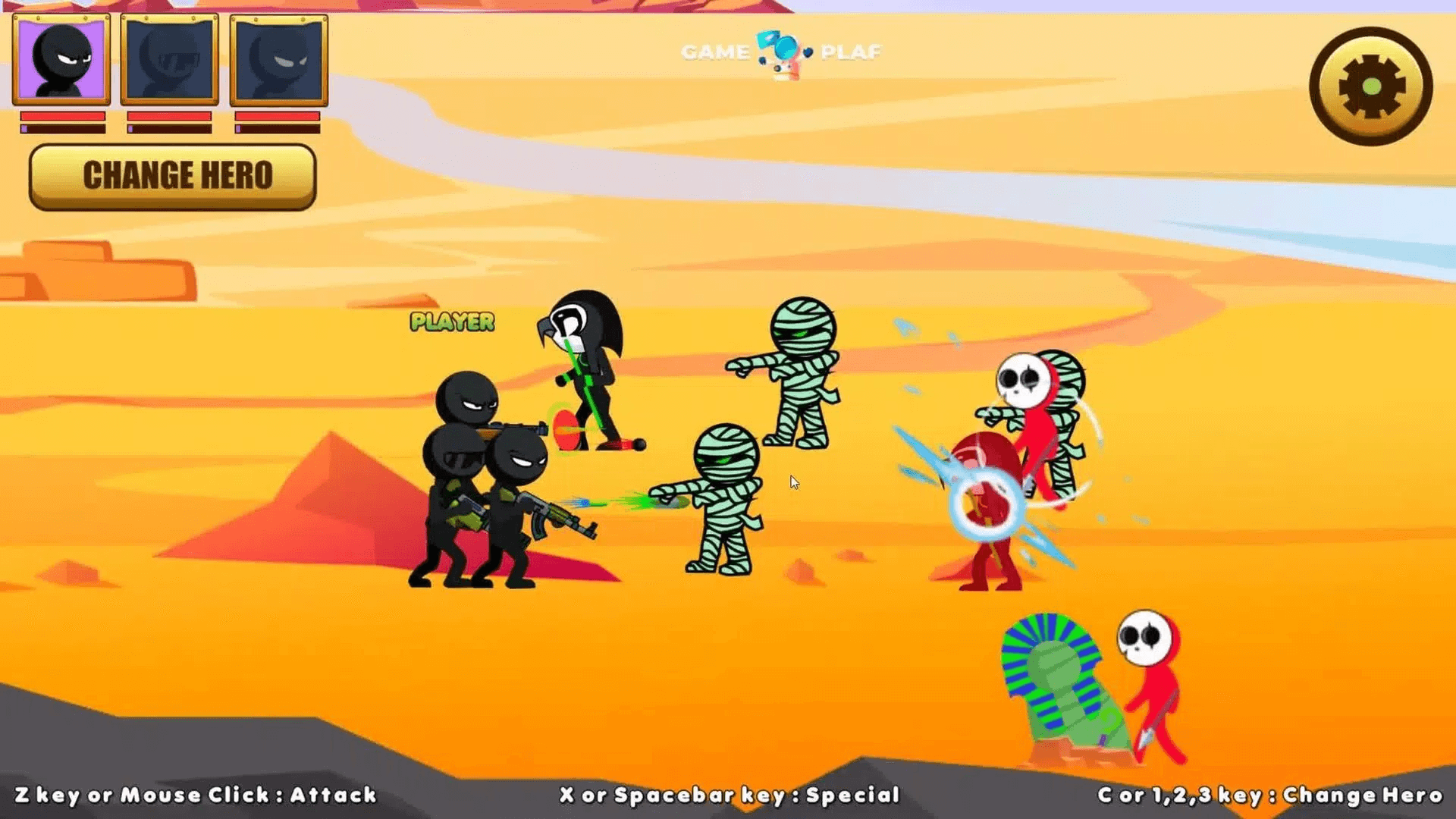 Stickman Team Force 2