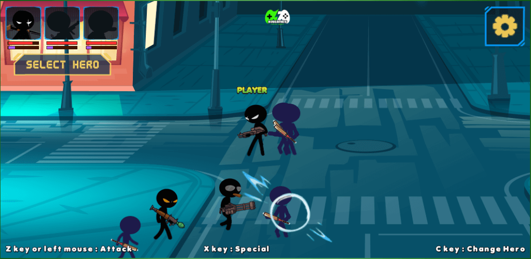 Stickman Team Force
