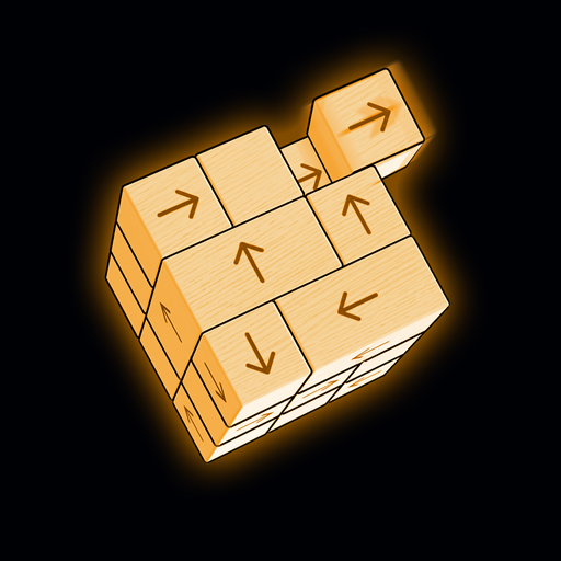 Tap 3D Wood Block Away