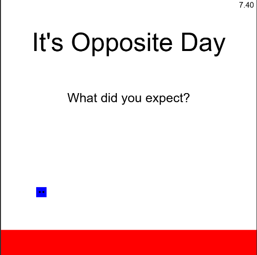 opposite day