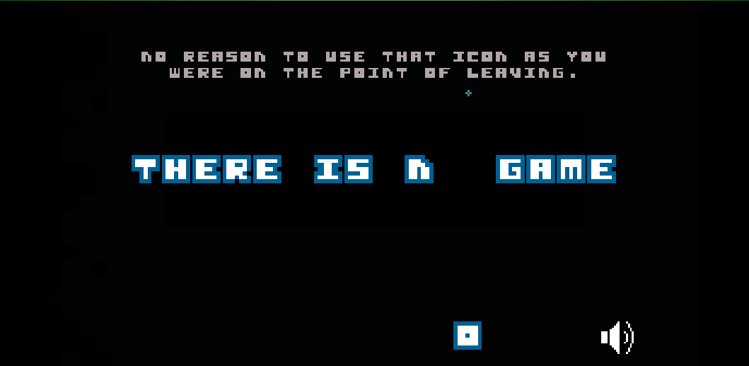 there is no game