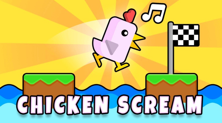 Miss Chicken Racing Play Chicken Scream Race – Fun Voice-Controlled Chicken