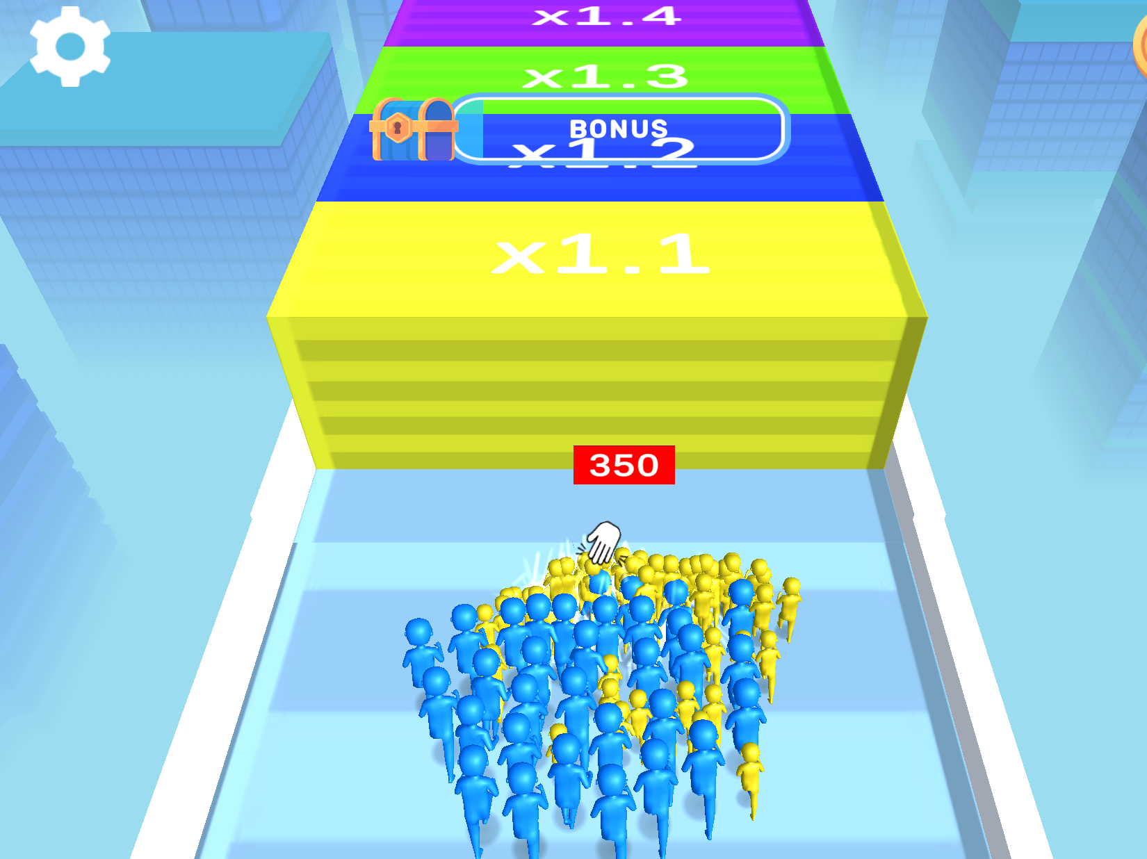 Stickmen Crowd Fight