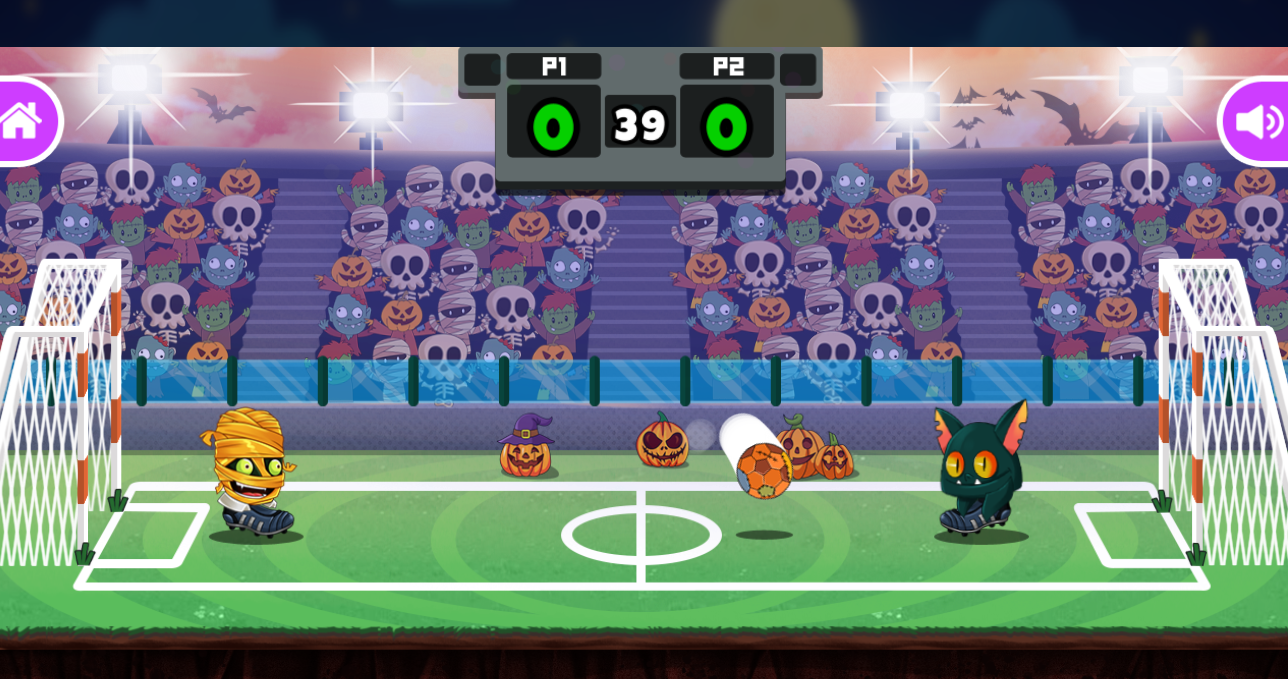 Halloween Head Soccer