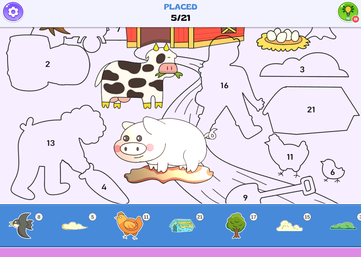 Sticker Art Book Puzzle