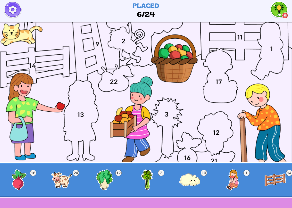 Sticker Art Book Puzzle