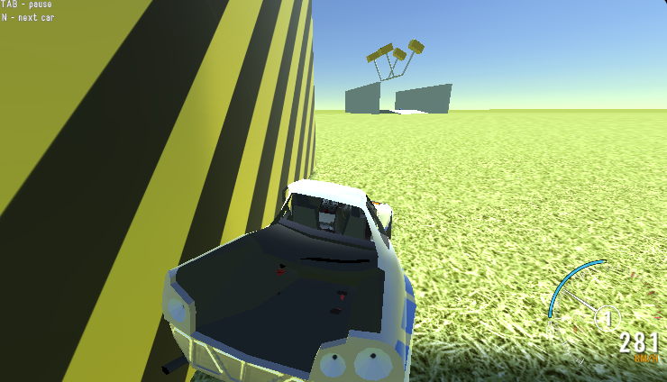 Destructive Car Crash Simulator